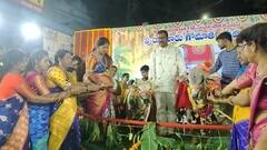 Seemantham for Cow in Saidabad: పుంగనూరు ఆవుకి సీమంతం చేసిన గో సేవా సంఘం