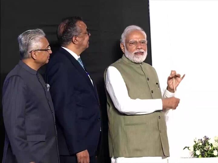 PM Narendra Modi WHO chief lay foundation stone for WHO Global Centre for Traditional Medicines Gujarat WHO Centre Will Usher In Of Age Of Traditional Medicine In The World, Says PM Modi