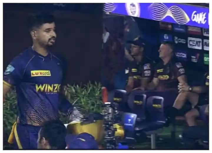 IPL 2022, Shreyas Iyer Clashes With Coach Brendon McCullum After Losing Match Video Viral IPL 2022: જીતેલી મેચ હાર્યા બાદ કોચ બ્રેન્ડન મેક્કુલમ પર કેમ ગુસ્સે થયો શ્રેયસ ઐયર ?, વીડિયો વાયરલ