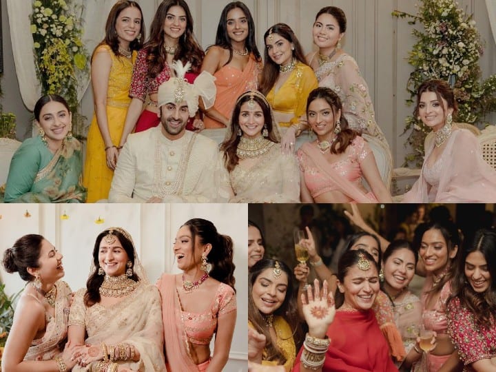 Ranbir Kapoor-Alia Bhatt Wedding: New PICS Of The Couple Featuring The Bridesmaids Is All About Fun And Laughter