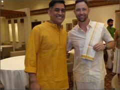 चेन्नई के रंग में रंगे सुपर किंग्स के खिलाड़ी, माही से लेकर मोईन अली तक, इस ड्रेस में आए नज़र