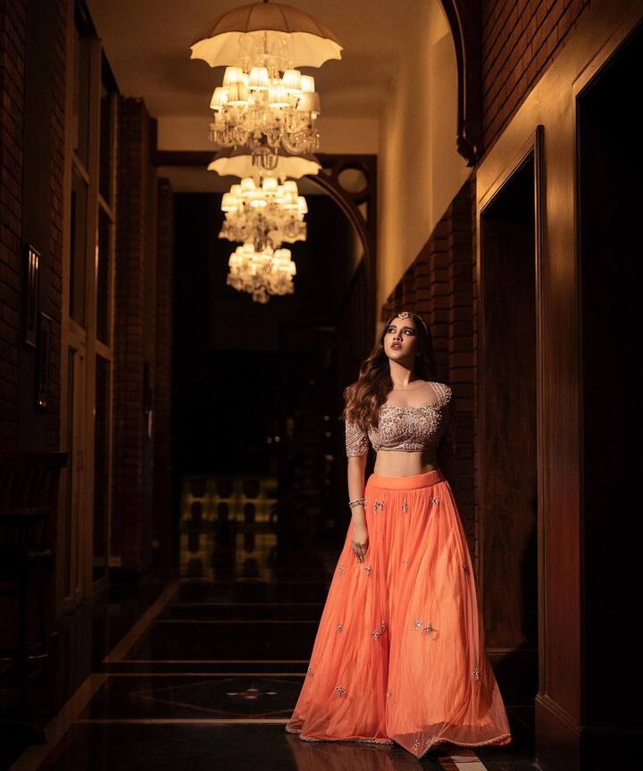 నభా నటేష్ ప్రస్తుతం రెండు మూడు సినిమాల్లో నటిస్తోంది. -Image credit: NabhaNatesh/Instagram