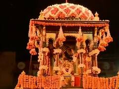 PHOTO : ढोल ताशांच्या गजरात छत्रपती शिवाजी महाराज, छत्रपती महाराणी ताराराणी यांचा रथोत्सव सोहळा संपन्न