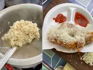 ‘Galat Istemal’: This Ahmedabad Vendor’s Cheesy Maggi Bhajiyas Have Internet Cracking Up. See Video