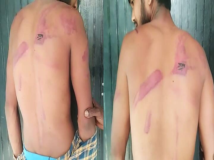 Gopalganj News: Youth beaten up in front of panchayat allegedly for mobile theft in Gopalganj Video Viral ann Gopalganj News: दबंगों ने युवक को इतना पीटा कि वह बेहोश हो गया, शरीर पर जख्मों को देखकर कांप उठेंगे आप, VIDEO