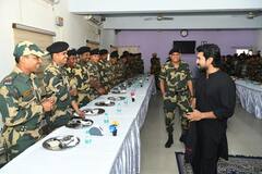 Ram Charan: బోర్డర్ సెక్యూరిటీ ఫోర్స్ తో రామ్ చరణ్ - ఫొటోలు వైరల్ 