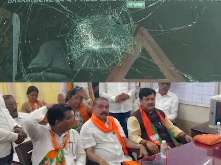 BJP Pol Khol Abhiyan Rath Yatra van vandalized , गुंडांना हाताशी धरुन भाजपचं पोल खोल अभियान दाबण्याचा प्रयत्न, रथ तोडफोडप्रकरणी दरेकरांचा आरोप