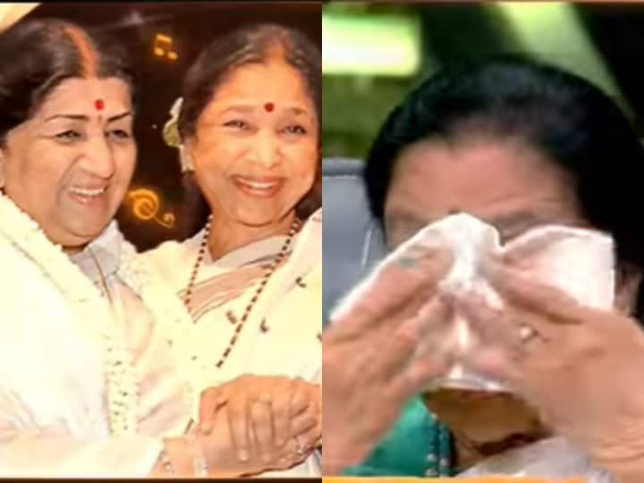 Asha Bhosle tears up remembering didi Lata Mangeshkar says She is still with me लता दीदी को याद कर इमोशनल हुईं आशा भोंसले, कहा- वो अभी भी मेरे साथ...