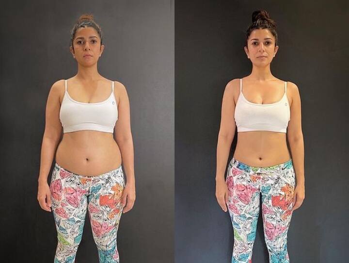 Nimrat Kaur shares pic of physical transformation after gaining 15 kgs for Dasvi 'दसवीं' के लिए निमृत कौर ने बढ़ाया था 15 किलो वजन, ट्रांसफॉर्मेशन देख दंग रह जाएंगे चाहने वाले