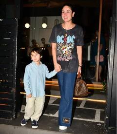 પુત્ર તૈમૂર સાથે ડિનર કરવા પહોંચી કરીના કપૂર ખાન, સામે આવી સુંદર તસવીરો