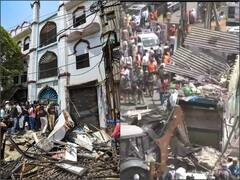 जहांगीरपुरी में बुलडोजर चलने पर छलका लोगों का दर्द, पलभर में मलबे में ढेर हुए घर-दुकानें, देखें Pics