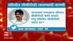 Bala Nandgaonkar: भोंग्यांनंतर मनसेचा मोर्चा आता CCTV कडे? ABP Majha