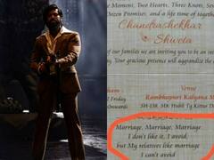 'Marriage, Marriage, Marriage'- शादी के कार्ड पर 'KGF 2' का ये डायलॉग वायरल, जानें क्या है पूरा मामला