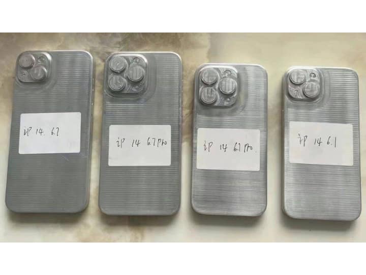 Apple iPhone 14 Line Coming In Only 2 Sizes, Here's A First Look At The Leaked Molds