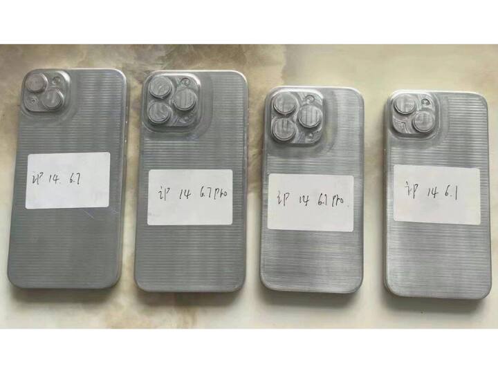 Apple iPhone 14 Series May Come in Only Two Sizes Know What That Means Apple iPhone 14 Line Coming In Only 2 Sizes, Here's A First Look At The Leaked Molds