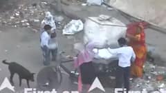 Jahangirpuri: LIVE visuals of people packing up belongings ahead of anti-encroachment drive