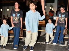 बेटे तैमूर के साथ डिनर पर पहुंचीं करीना कपूर खान, सामने आईं ये खूबसूरत तस्वीरें