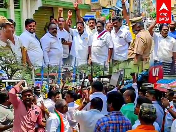 DMK BJP Clash | சேலத்தில் பரபரப்பு.. திமுக, பாஜகவினர் மாறி மாறி கோஷம்