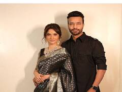 Ankita Lokhande: बाबा सिद्दिकीच्या पार्टीसाठी अंकिता आणि  विकीचा खास लूक; पाहा फोटो!