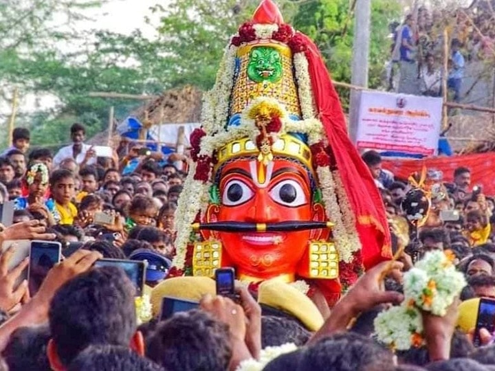 கூவாகம் கூத்தாண்டவர் கோயிலில் சித்திரை தேரோட்டம் - தேரை வடம் பிடித்து இழுத்த திருநங்கைகள்