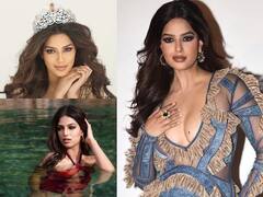 Harnaaz Kaur Sandhu: पंजाब कुड़ी Harnaaz के ग्लैमर ने मचाया सोशल मीडिया पर तहलका, किलर पोज ने लूटे फैन्स का दिल