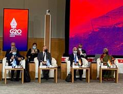 G20 के वित्त मंत्रियों और केंद्रीय बैंक गवर्नरों की बैठक में शामिल हुईं निर्मला सीतारमण, कई अहम मुद्दों पर हुई चर्चा