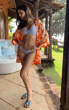 ਅਨੰਨਿਆ ਪਾਂਡੇ ਨੇ ਬਿਕਨੀ 'ਚ ਕਰਵੀ ਫਿਗਰ ਕੀਤਾ ਫਲਾਂਟ, ਵੇਖੋ ਸ਼ਾਨਦਾਰ ਤਸਵੀਰਾਂ