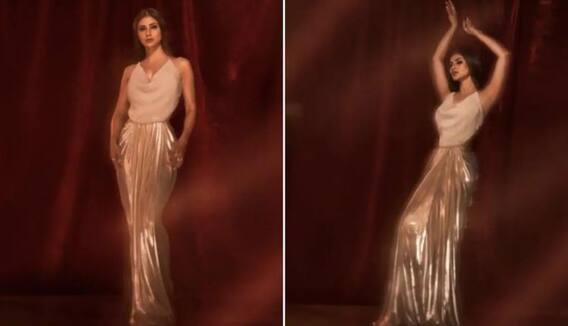 ਹੌਲਟਰ ਨੈੱਕ ਡ੍ਰੈੱਸ ‘ਚ ਮੌਨੀ ਰਾਏ ਦਾ ਸਿਜ਼ਲਿੰਗ ਲੁੱਕ