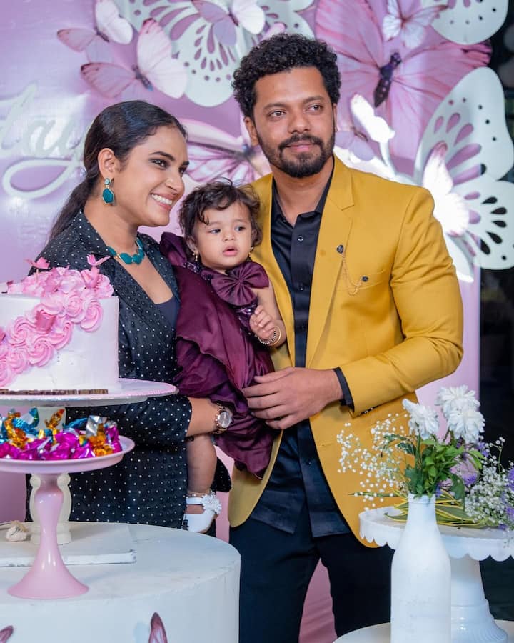 హరితేజ కూతురు మొదటి బర్త్ డే సెలెబ్రేషన్స్ -Image credit: Hariteja/Instagram