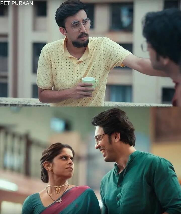 सईनं या सीरिजमध्ये अदिती ही भूमिका साकारली आहे, तर ललित हा अतुल या भूमिकेतून प्रेक्षकांच्या भेटीस येणार आहे. (Dnyanesh Zoting/Instagram)