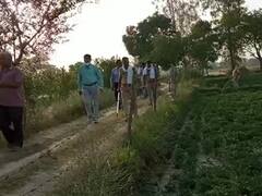 Auraiya News: औरैया में जाल बिछाकर तेंदुए की तलाश में जुटी टीम के हाथ खाली, दहशत से घरों में कैद लोग