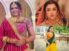Amrapali Dubey Photos: આ ભોજપુરી હસીના તેના દેસી લુક્સથી છવાયેલી રહે છે, જુઓ ફોટો