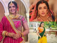 Amrapali Dubey Photos: इस भोजपुरी हसीना के देसी लुक पर फिदा हैं फैन्स, तस्वीरें देख आप भी खो बैठेंगे होश