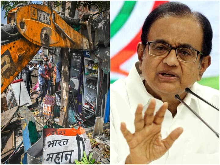 Jahangirpuri Demolition | We Are On The Road To Hell, Soon There Will Be No Law And No Rules: Chidambaram Jahangirpuri Demolition | We're On The Road To Hell, Soon There Will Be No Law & Rules: Chidambaram