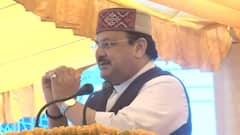 JP Nadda in HP: When BJP President said, 'Ghabrana Mat, Modi Hai...' | ABP News
