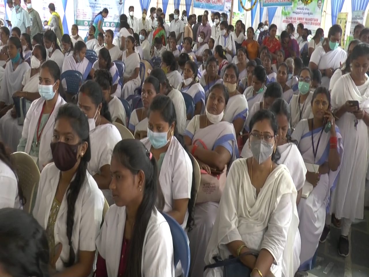 Tirupati Medical Camp :  ఒక్క రోగీ హాజరుకానీ భారీ హెల్త్ క్యాంప్ - కానీ డిప్యూటీ సీఎం,ఎంపీలు, ఎమ్మెల్యేలు ప్రారంభించారండోయ్ !