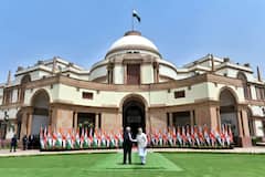 IN PICS | PM Modi & UK PM Boris Johnson Held Delegation-Level Meeting In Delhi's Hyderbad House