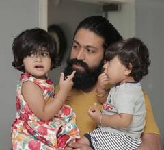 KGF Yash Family : கேஜிஎஃப் மாஸ் ஹீரோ யஷ் குடும்ப புகைப்படம்!