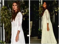 ਵ੍ਹਾਈਟ ਡ੍ਰੈੱਸ 'ਚ ਅਪਸਰਾ ਵਰਗੀ ਖੂਬਸੂਰਤ ਲੱਗ ਰਹੀ ਸੀ ਤਾਰਾ ਸੁਤਾਰੀਆ, ਟ੍ਰਡੀਸ਼ਨਲ ਲੁੱਕ ਦੇਖ ਕੇ ਫੈਨਜ਼ ਦੀਆਂ ਧੜਕਣਾਂ ਤੇਜ਼