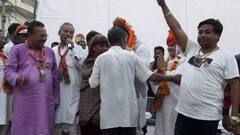 Jahangirpuri Violence : দিল্লি-হিংসার মূল চক্রী আনসারের সঙ্গে ‘বিজেপি-যোগ’ ? কী বললেন রাহুল ?। Bangla News