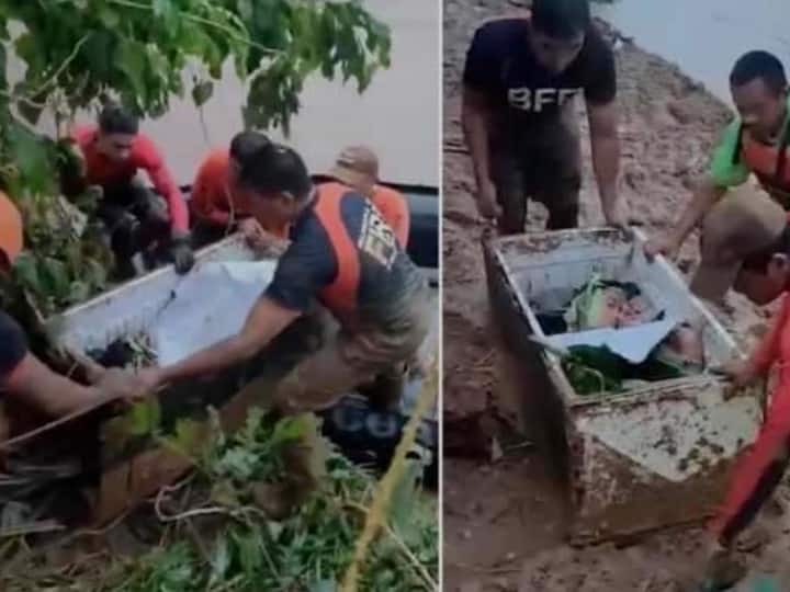 11 Year old boy survives landslide by staying inside fridge for 20 hours in Philippines பிலிப்பைன்ஸின் பயங்கர நிலச்சரிவு! ஃப்ரிட்ஜூக்குள் 20 மணி நேரம் பிழைத்திருந்த சிறுவன்…