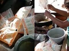 Deoria News: आंगनबाड़ी में मिलने वाले तेल से बाजार में बनाए जा रहे पकौड़े, वीडियो हुआ वायरल