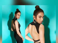 PHOTO : ब्युटी इन ब्लॅक, रकुल प्रीतच्या या लूकवरून हटणार नाही तुमच्याही नजरा!