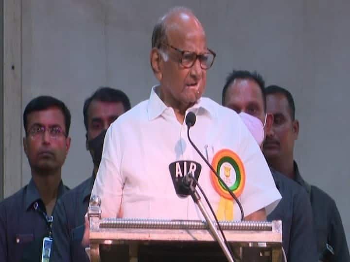 marathi sahitya sammelan ncp chief sharad pawar ingural speech appeal to litterateur Sharad Pawar : देशात विशिष्ट विचारधारेचा प्रोपागंडा फैलावतोय; शरद पवारांचे साहित्यिकांना आवाहन, म्हणाले...