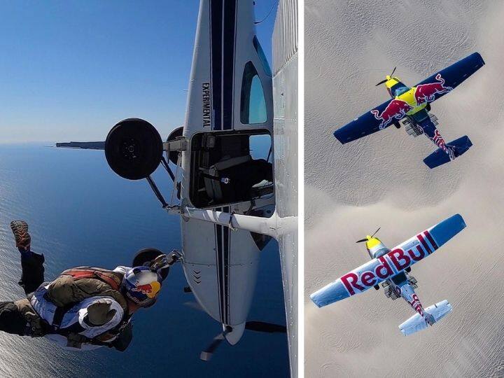 Two US Pilots Set To Perform Mid-Air Plane Swap Live, Will Skydive Into Each Others Unmanned Aircraft Two US Pilots Set To Perform Mid-Air Plane Swap Live, Will Skydive Into Each Other's Unmanned Aircraft