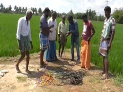விவசாயிகளின் 6 பம்பு செட்டுகள்: ரூ. 1.50 லட்சம் மதிப்பிலான காப்பர்  வயர்கள் திருட்டு!