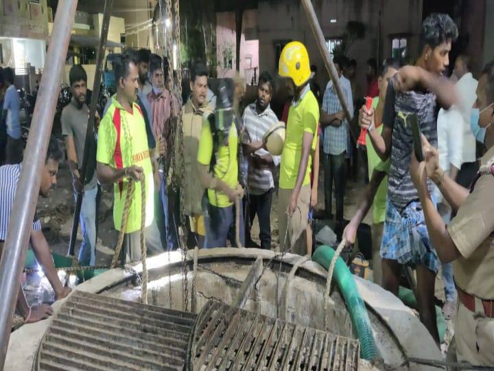 Prosecution in connection with the incident in which 3 employees of the septic tank repair work were killed மதுரையில் கழிவுநீர் தொட்டி சீரமைப்பின்போது 3 பேர் உயிரிழந்த சம்பவத்தில் 3 பேர் மீது வழக்குப்பதிவு