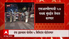 Mumbai Police on Raj Thackeray: राज ठाकरे यांच्या अल्टिमेटमनंतर मुंबई पोलीस सतर्क ABP Majha