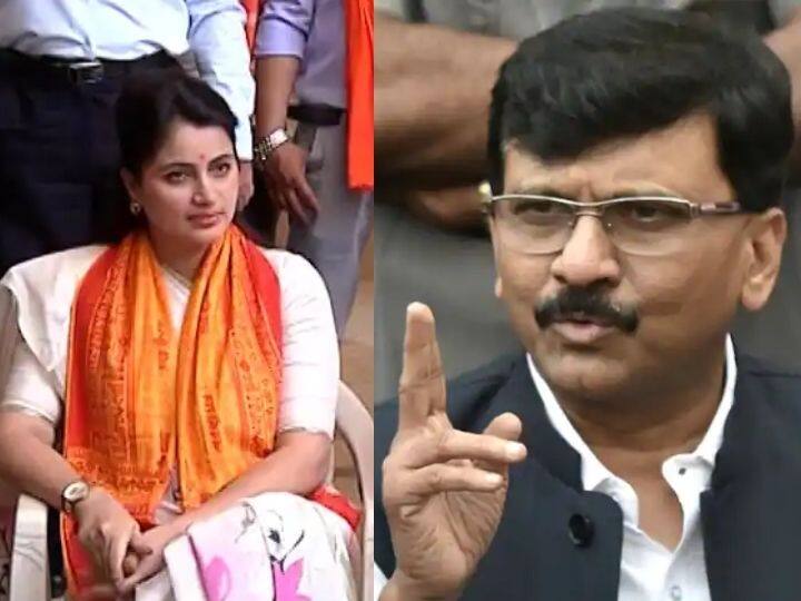 navneet rana and ravi rana reaction on shiv sena leader sanjay raut over hanuman chalisa Navneet Rana : संजय राऊत म्हणजे पोपट ; नवनीत राणांची टीका 