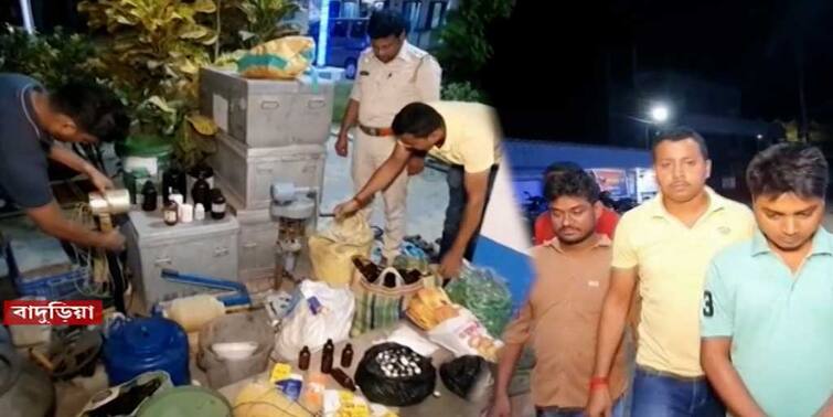 North 24 Pargana, drug factory busted in Baduria, two arrested North 24 Pargana News: মাদক চক্রের পর্দাফাঁস, পুলিশি হানায় পাকড়াও ২